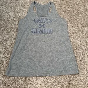 Under Armour Women's Heather Gray Tank Top